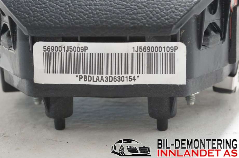 Airbag rattpute til Hyundai i20 2009-2014 (Type I)  (HYUNDAI|569001J5009P|)