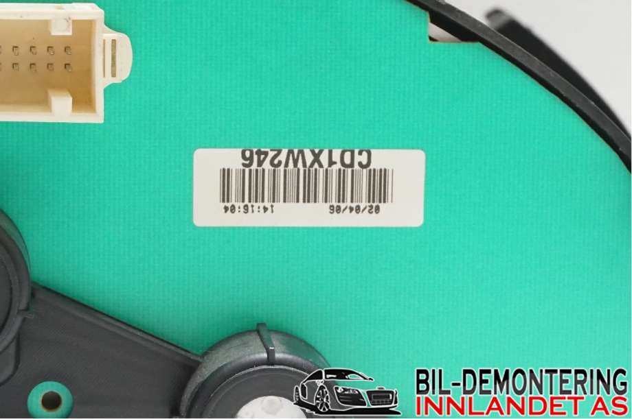 Instrumentpanel til Citroën Berlingo 2002-2008 (Type I, Fase 2)  (CITROEN|6105 V3|16 084 292 80|CD1XW246)