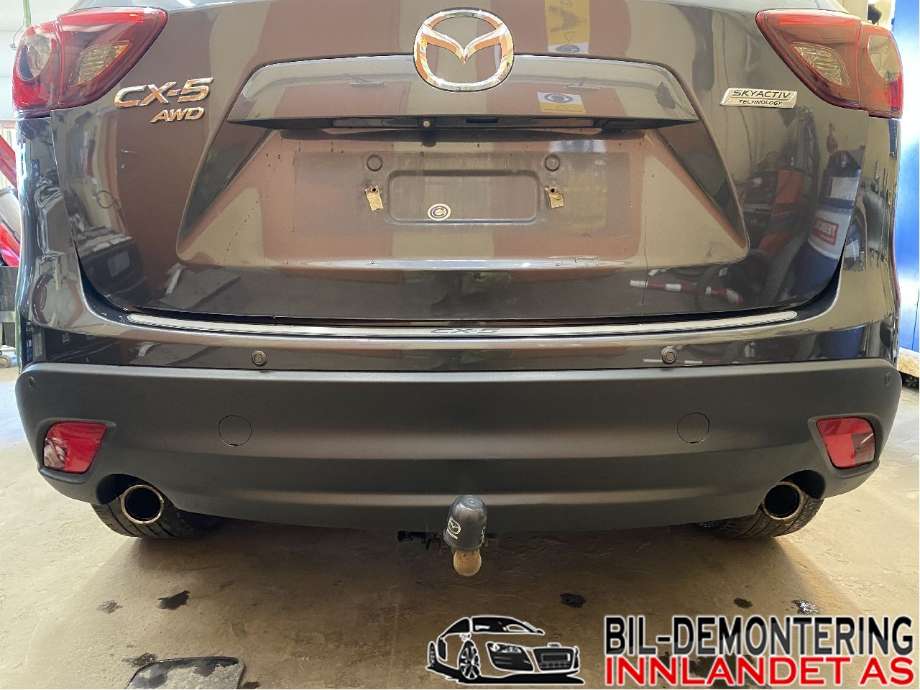 Støtfangerforsterkning bak til Mazda CX-5, 2012-2017 (Type I)  (MAZDA|KD5350260B)