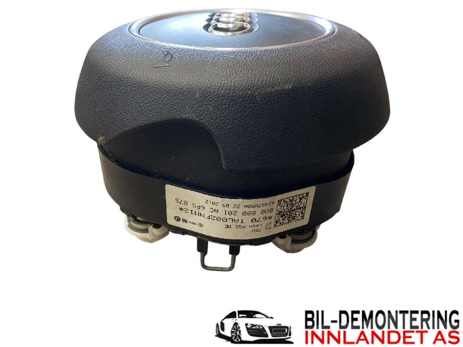 Airbag rattpute til Audi Q3 2011-2014 (Type I, Fase 1) (AUDI|8V0 880 201 AC|)