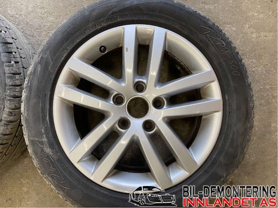 Felgsett aluminium til VW Golf, Plus/Cross 2009-2013 (Fase 2) (VOLKSWAGEN|5JX16H2 ET50;6|205/55ZR16|)