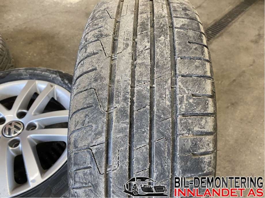 Felgsett aluminium til VW Golf, Plus/Cross 2009-2013 (Fase 2) (VOLKSWAGEN|5JX16H2 ET50;6|205/55ZR16|)