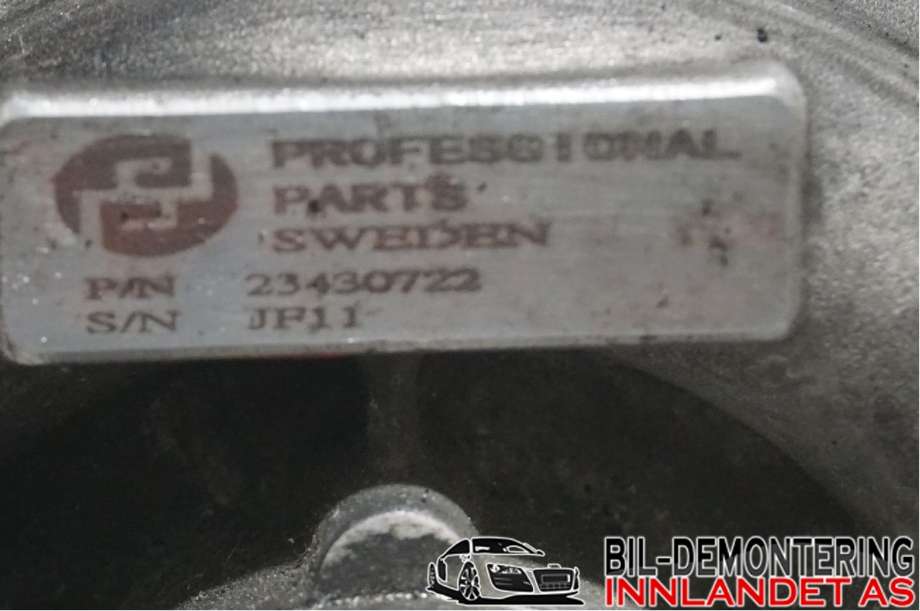 Turbo til Volvo V70 2007-2013 (Type III, Fase 1)  (VOLVO|8252088|)
