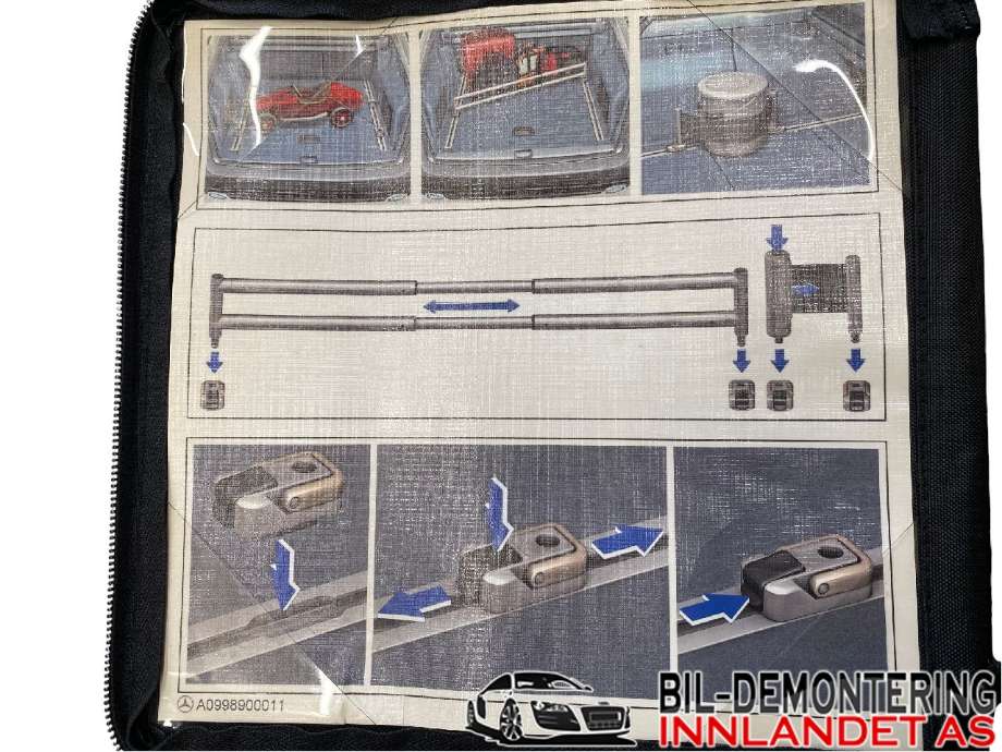 Bagasjerom hundegitter til Mercedes ML 2011-2015 (Fase 1) (W166) (W166) (MERCEDES|A 166 860 00 34||A0998900011)