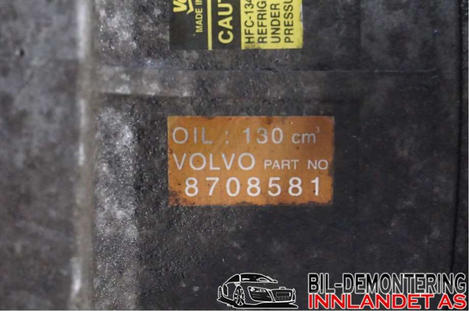 Aircondition kompressor til Volvo V70 2005-2007 (Type II, Fase 2) (VOLVO|36001066|)