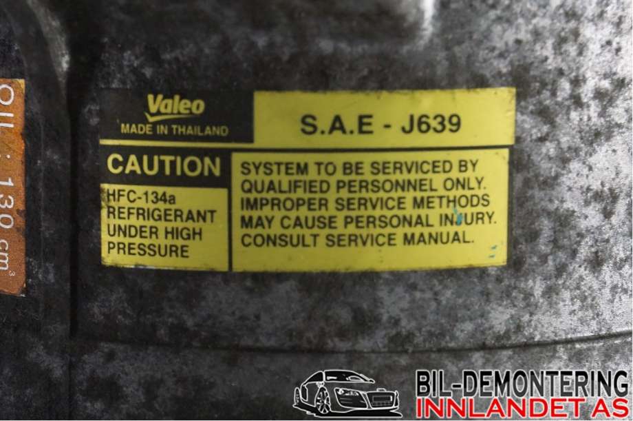 Aircondition kompressor til Volvo V70 2005-2007 (Type II, Fase 2) (VOLVO|36001066|)
