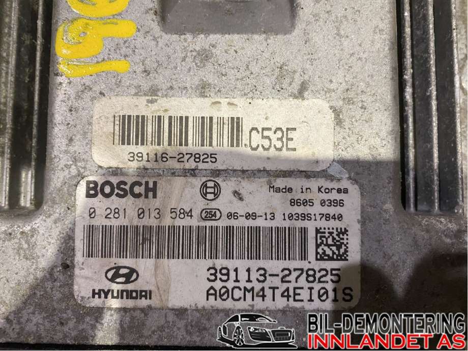 Styreenhet motor til Hyundai Santa Fe 2006-2009 (Type II, Fase 1)  (HYUNDAI|39113 27825||0 281 013 584)