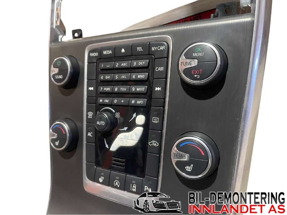 Varmeapparat betjening til Volvo V60/V60 CC 2013-2018 (Type I, Fase 2)  (VOLVO|31398065|)