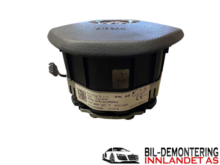 Airbag rattpute til VW E-Up 2013-2019  (VOLKSWAGEN|1S0 880 201 E|)