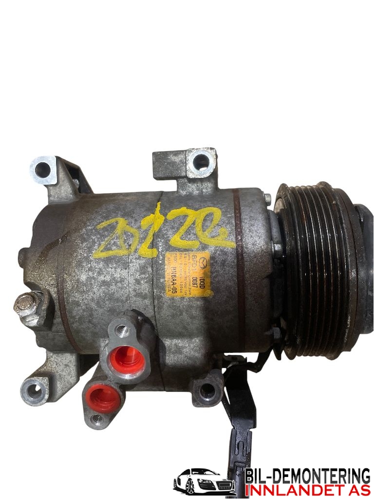 Aircondition kompressor til Mazda 6 2013-2015 (Type III, Fase 1) (MAZDA|BFD161450|)