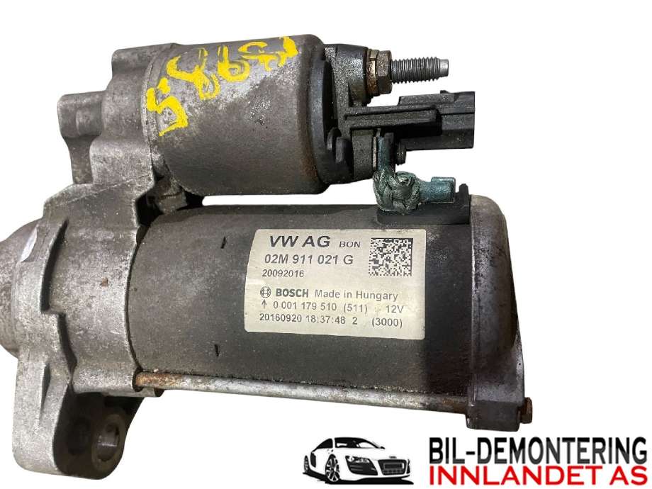 Starter til Škoda Fabia 2014-2021 (Type III)  (SKODA|02M 911 021 G|)
