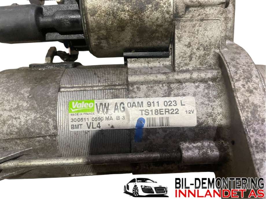 Starter diesel til VW Passat 2011-2015 (B7) (B7) (VOLKSWAGEN|02E 911 024 H|02E 911 024 C|)