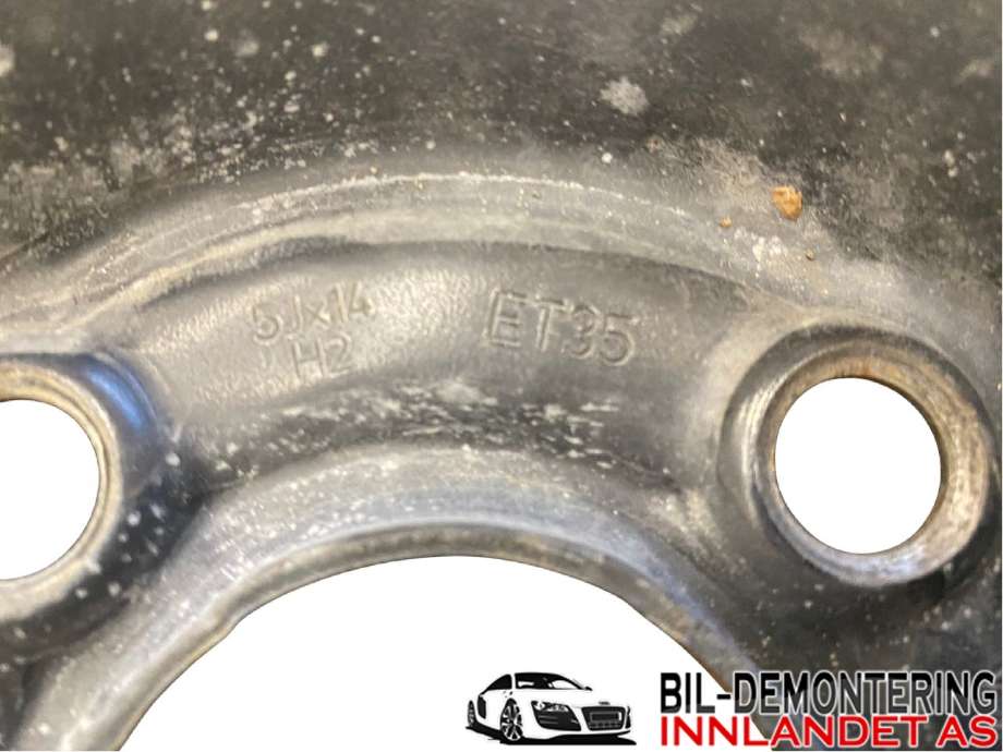 Felgsett stål til VW E-Up 2013-2019 (VOLKSWAGEN|5JX14H2 ET35|175/65R14 86T|)