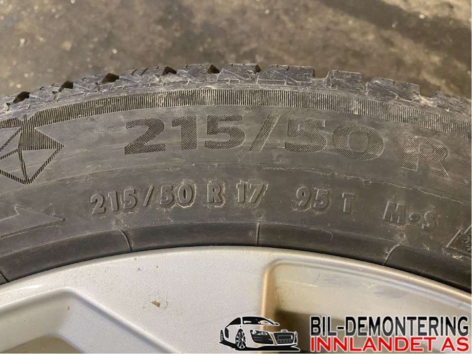 Felgsett aluminium til MG ZS EV 2019-2021 (Type I, Fase 1)  (MG|7JX17H2 ET 41|215/50R17|)