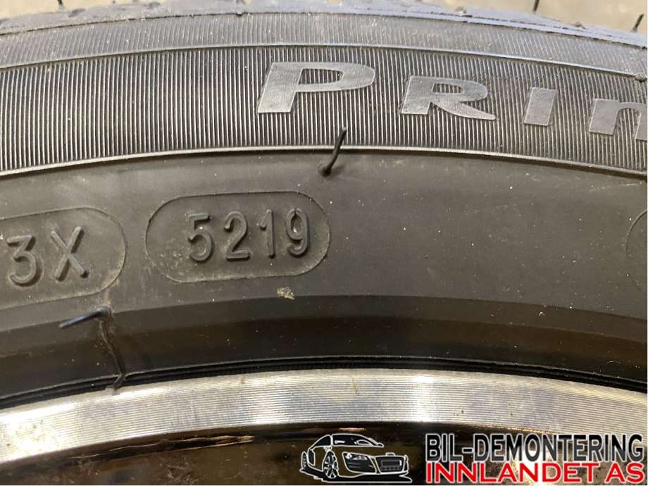 Felgsett aluminium til MG ZS EV 2019-2021 (Type I, Fase 1) (MG|7JX17H2 ET 41|215/50R17|)