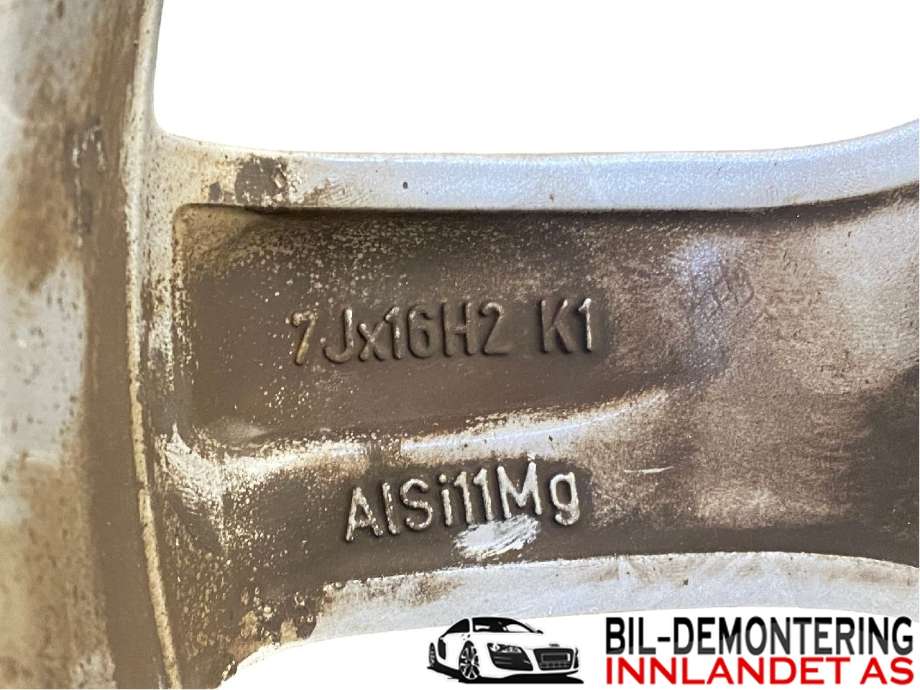 Felgsett aluminium til Audi A4 2007-2014 (Type IV) (B8) (B8) (AUDI|7JX16 H2 ET39|)