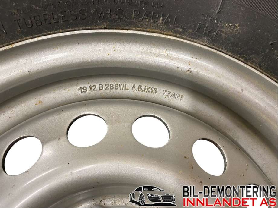 Felgsett stål til Annet Campingvogn Hobby 1967-->> (Hobby 720 UKFe Prestige|4;5JX13|165/13C|)