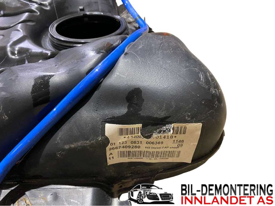 Dieseltank til Peugeot 508 2011-2014 (Type I, Fase 1)  (PEUGEOT|16 064 972 80|16 074 973 80|)