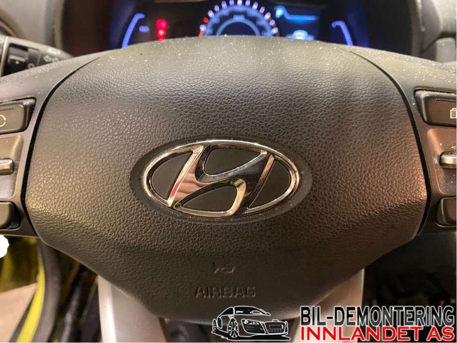 Airbag rattpute til Hyundai Kona, 2017-2021 (Type I, Fase 1)  (HYUNDAI|80100J 9000TRY)