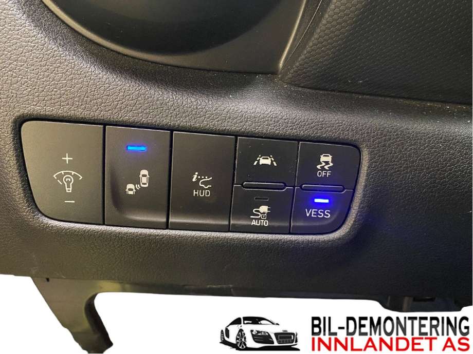 Bryter diverse til Hyundai Kona, 2017-2021 (Type I, Fase 1)  (HYUNDAI|93710K 4070TRY)