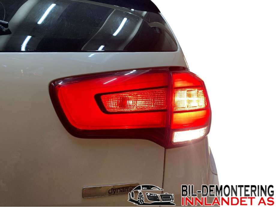 Baklykt høyre indre til Kia Sportage 2010-2016 (Type III) (KIA|92406 3W510|)