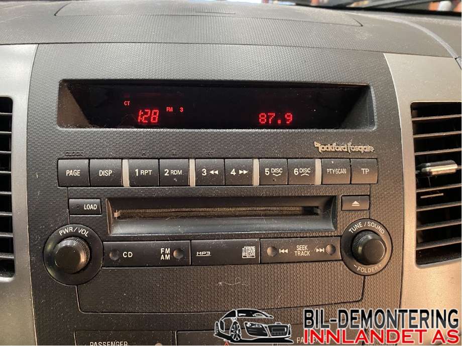 Bilstereo til Mitsubishi Outlander, 2007-2010 (Type II, Fase 1)  (MITSUBISHI|8701A215)