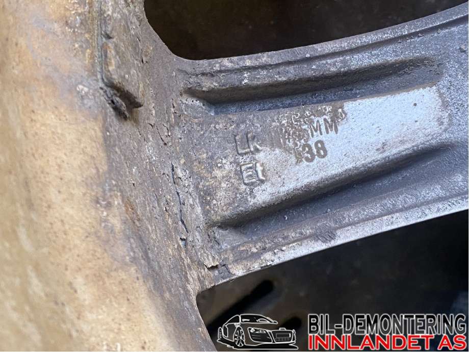 Felgsett aluminium til Mitsubishi Outlander 2007-2010 (Type II, Fase 1) (MITSUBISHI|7JX17H2 ET 38|)