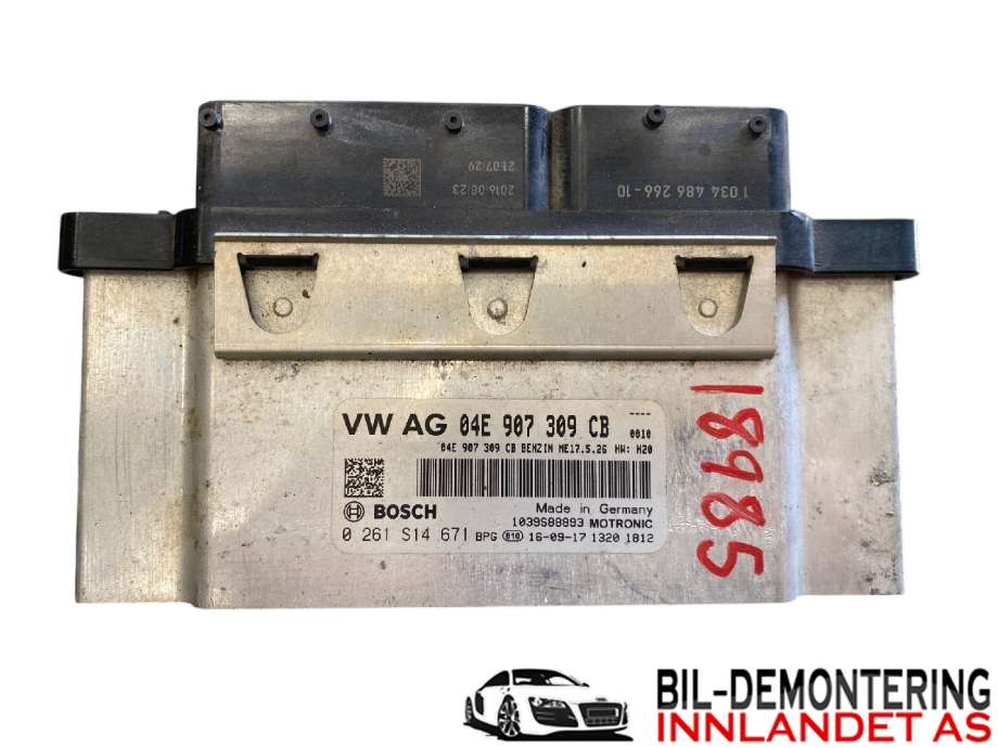 Styreenhet motor til Škoda Fabia, 2014-2021 (Type III)  (SKODA|04C 906 057 AA)