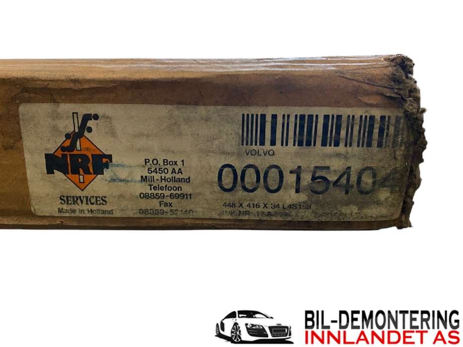 Radiator (manuell gir) til Volvo 240 1981-1987 (|NRF 15404)