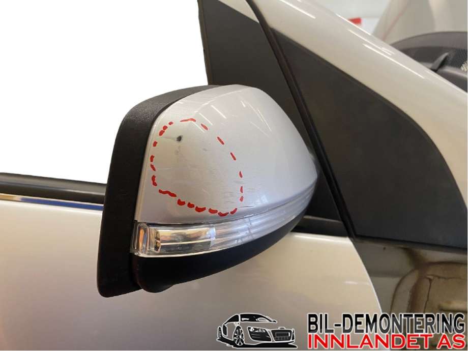 Speil høyre til Mercedes B-Klasse 2008-2011 (Fase 2) (W245) (W245) (MERCEDES|A 169 810 12 76|)