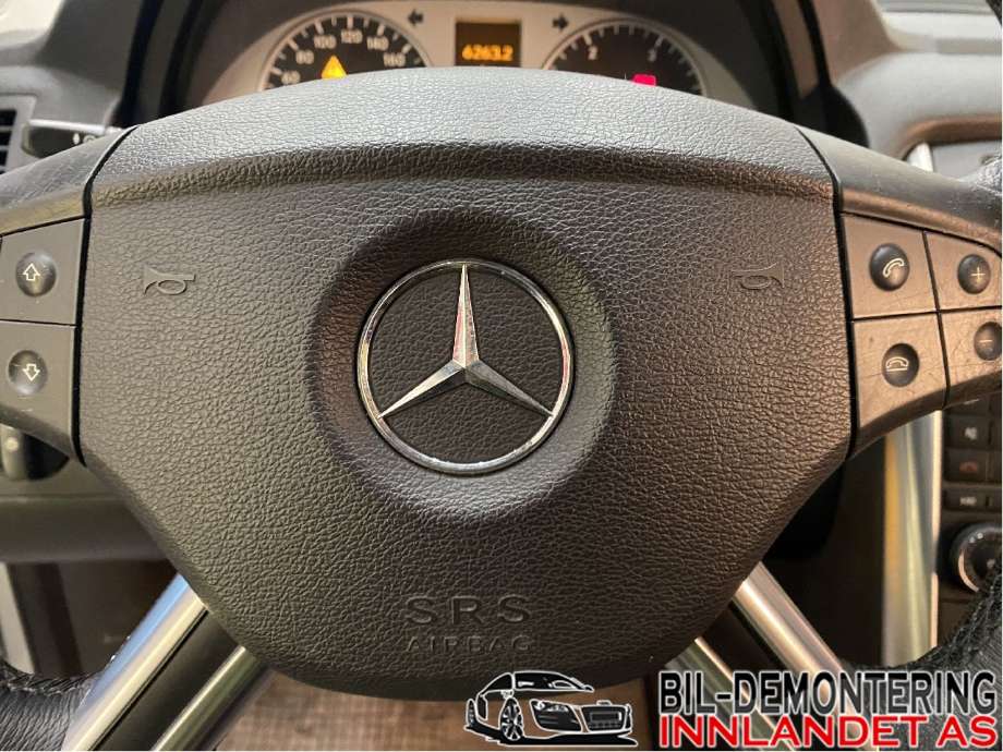 Airbag rattpute til Mercedes B-Klasse, 2008-2011 (Fase 2) (W245) (W245) (MERCEDES|A 164 460 04 98)