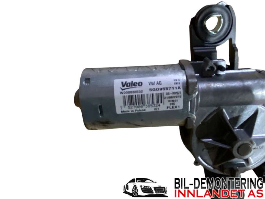 Viskermotor bakrute til VW e-Golf 2014-2017 (Fase 1)  (VOLKSWAGEN|5G0 955 711 C|5G0 955 711 D|)