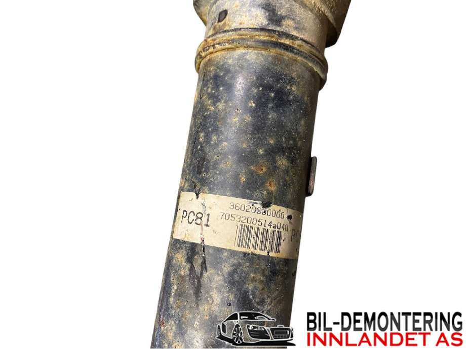 Mellomaksel fremre til Toyota Hiace 2007-2012 (Fase 3)  (TOYOTA|3714026140|)
