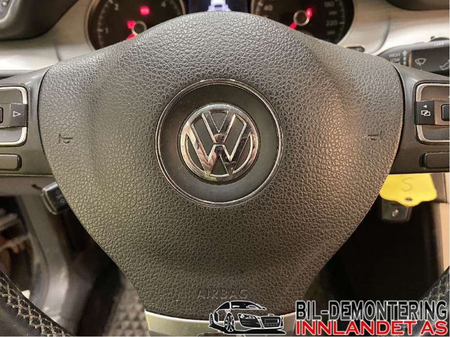 Airbag rattpute til VW Passat, 2011-2015 (B7) (B7) (VOLKSWAGEN|3C8 880 201 AH)