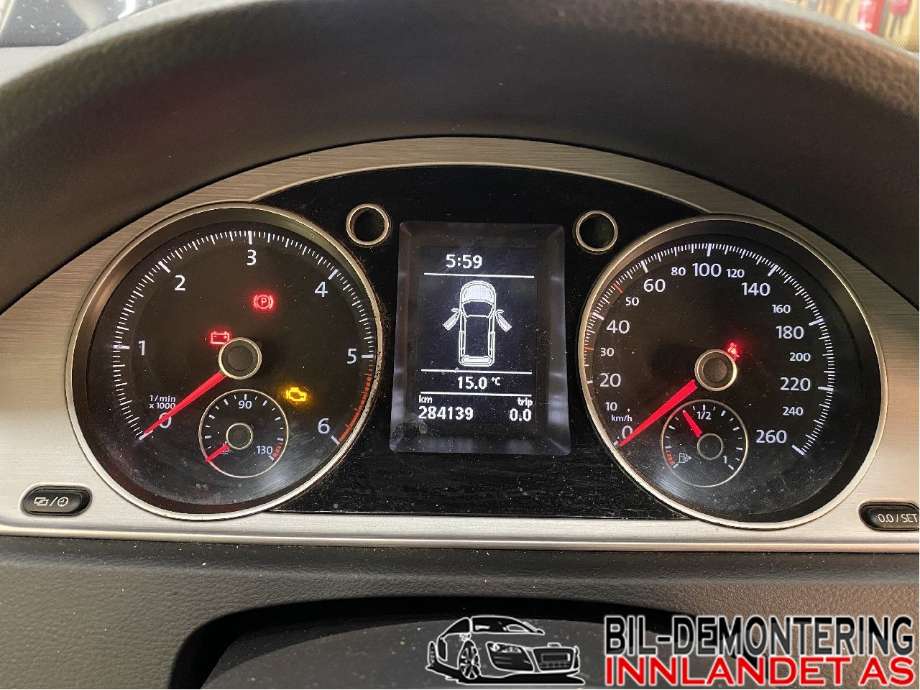 Instrumentpanel til VW Passat, 2011-2015 (B7) (B7) (VOLKSWAGEN|3AA 920 870 M)