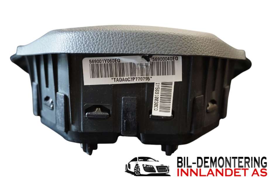 Airbag rattpute til Kia Picanto 2011-2017 (Type II) (569001Y060EQ|)