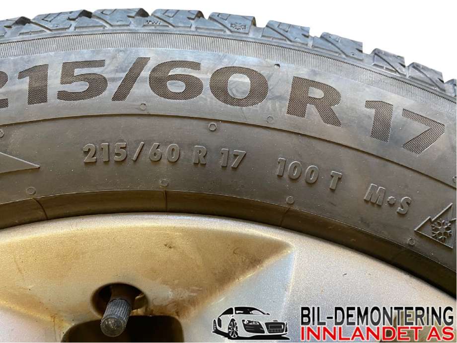 Felgsett aluminium til Ford Kuga 2008-2012 (Type I) (FORD|5;5JX17 H2 ET52;7|215/60R17|)