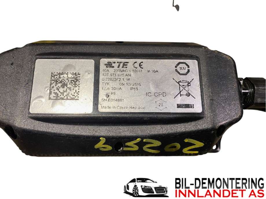 Batterilader kabel til VW E-Up 2013-2019  (VOLKSWAGEN|000 054 412 AH|)