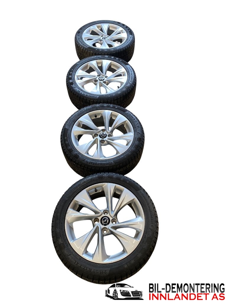 Felgsett aluminium til Opel Crossland X 2017-->> (OPEL|17X7;5J ET 20|215/50R17 95T|)