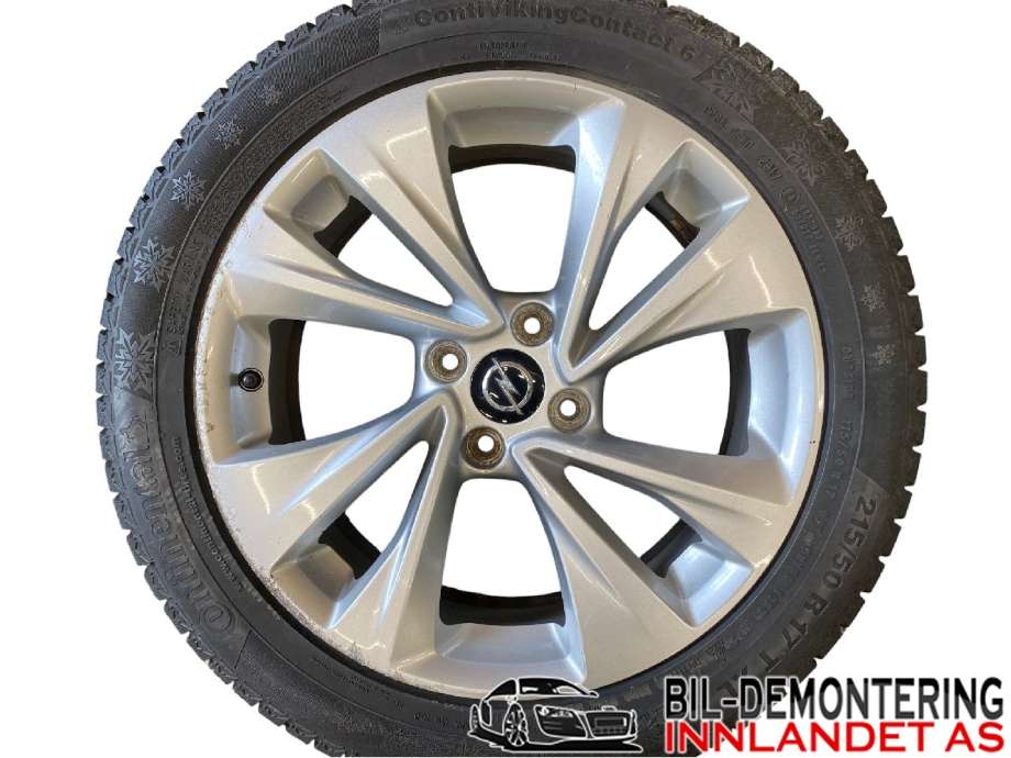 Felgsett aluminium til Opel Crossland X 2017-->> (OPEL|17X7;5J ET 20|215/50R17 95T|)