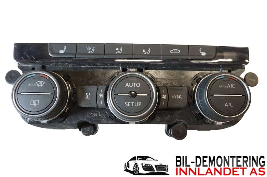 Varmeapparat betjening til VW Golf VII, 2012-2017 (Fase 1) (VOLKSWAGEN|5G0907044AB)