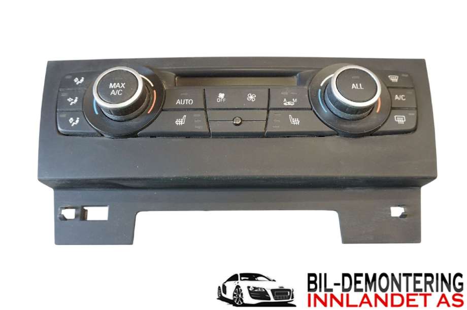 Varmeapparat betjening til BMW X1, 2009-2015 (E84) (E84) (64 11 9 286 618)