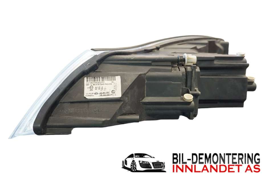 Frontlykt høyre halogen til Škoda Octavia 2009-2013 (Type II, Fase 2)  (SKODA|1Z1 941 018 T|)
