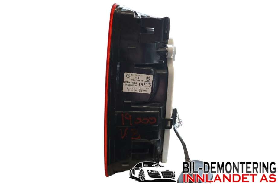 Baklykt venstre til VW Caddy 2015-2020 (Type III, Fase 3)  (VOLKSWAGEN|2K1 945 095 Q|)