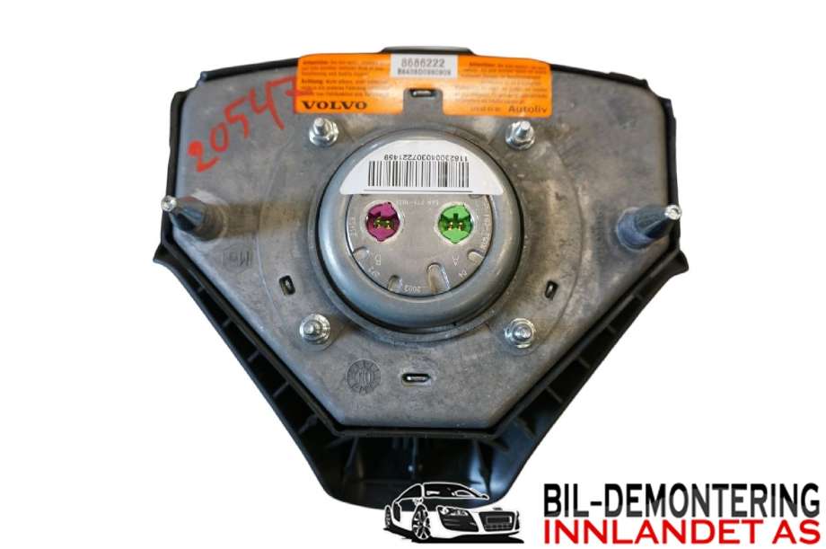 Airbag rattpute til Volvo XC90 2002-2006 (Type I, Fase 1) (VOLVO|8686222|)