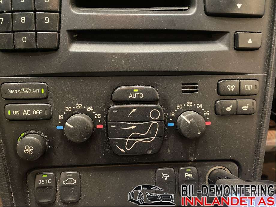 Varmeapparat betjening til Volvo XC90, 2002-2006 (Type I, Fase 1)  (VOLVO|8682734)