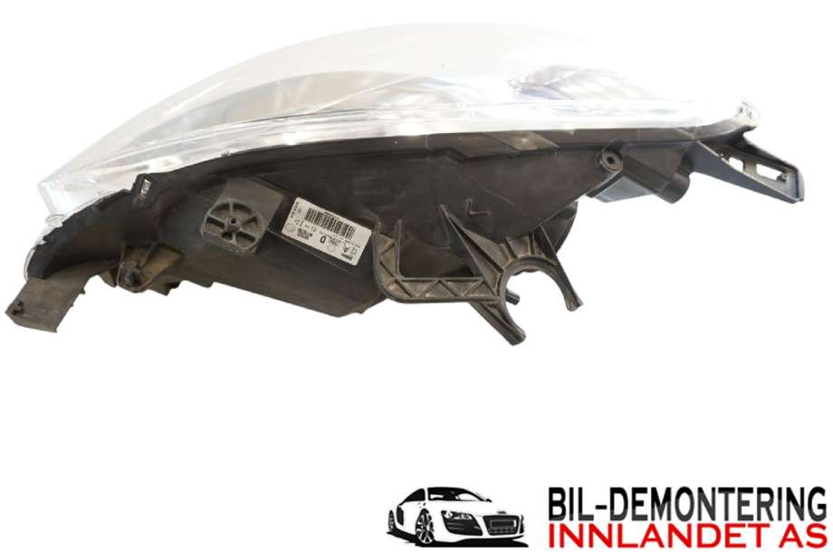 Frontlykt høyre halogen til Peugeot Partner 2008-2015 (Type II, Fase 1) (PEUGEOT|96 772 023 80|)