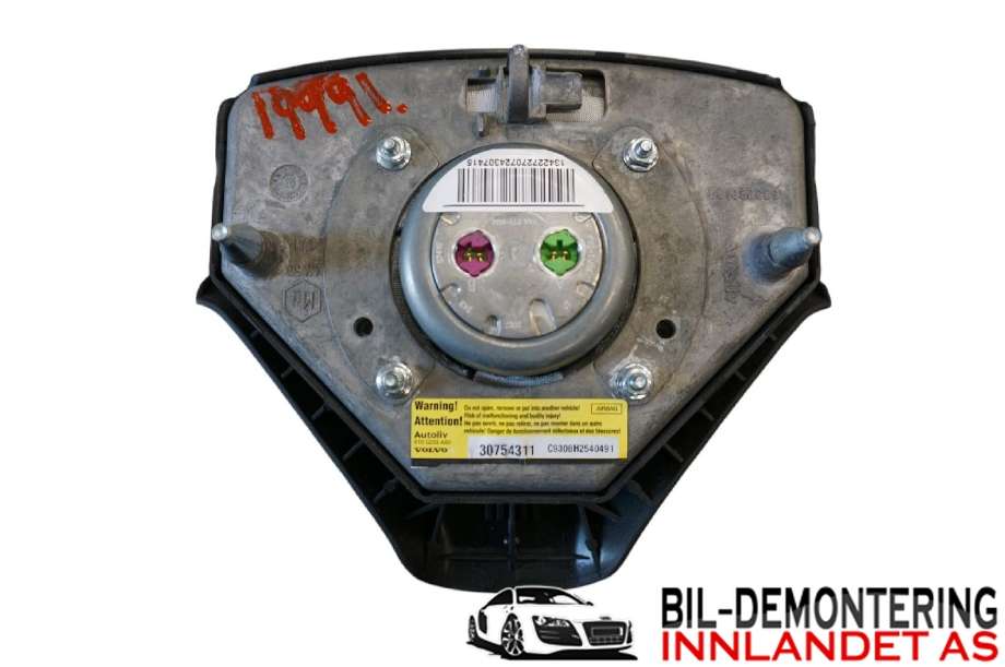 Airbag rattpute til Volvo V70 2005-2007 (Type II, Fase 2) (VOLVO|8665914||30754311)