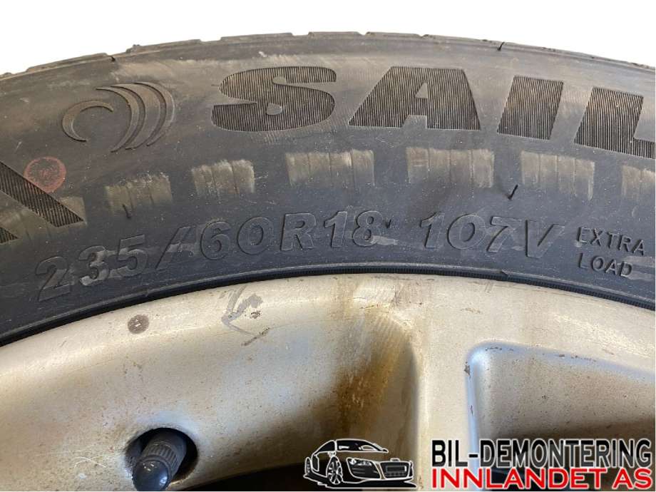 Felgsett aluminium til Volvo XC90 2002-2006 (Type I, Fase 1)  (VOLVO|7JX18 ET49|235/60R18 107V|)