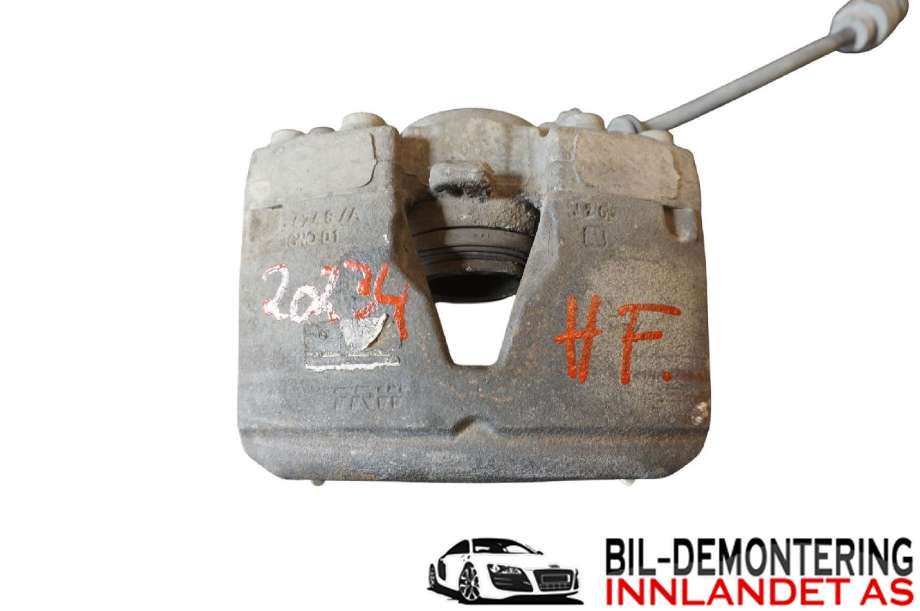 Bremsecaliper høyre foran til Audi A4 2007-2014 (Type IV) (B8) (B8) (AUDI|8K0 615 124 B|)